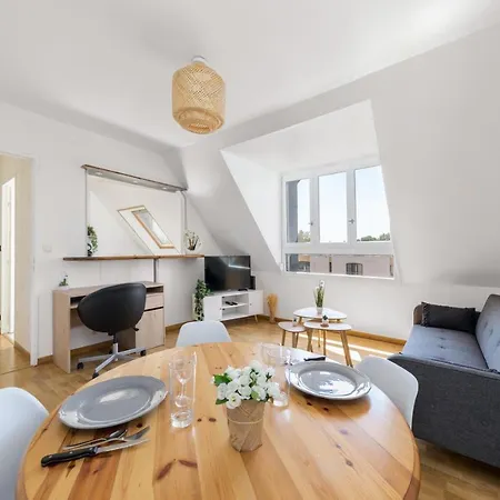 St Sever-place Parking Privee Fermer- Cosy-centre Rouen-wifi-3pers Rouen