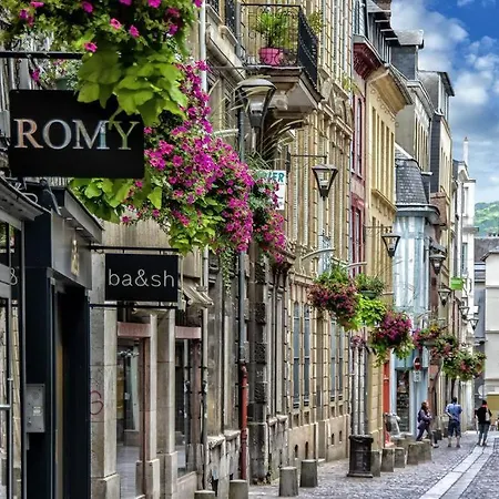 St Sever-place Parking Privee Fermer- Cosy-centre Rouen-wifi-3pers *