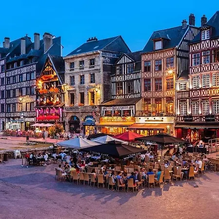 St Sever-place Parking Privee Fermer- Cosy-centre Rouen-wifi-3pers Apartment *